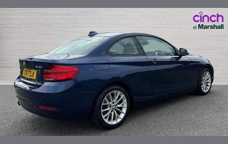 Used BMW 218 Performance 134 HP (98 kW) 2017 Blue Coupe
