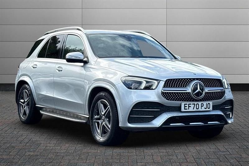 Silver Used 2021 Mercedes GLE350 AMG line Estate | £42,333 (Good price) - Image 1/4