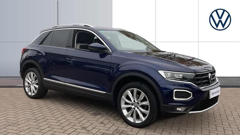 Blue Used 2019 VW T-Roc SEL SUV | £17,050 (Fair price) - Image 1/3