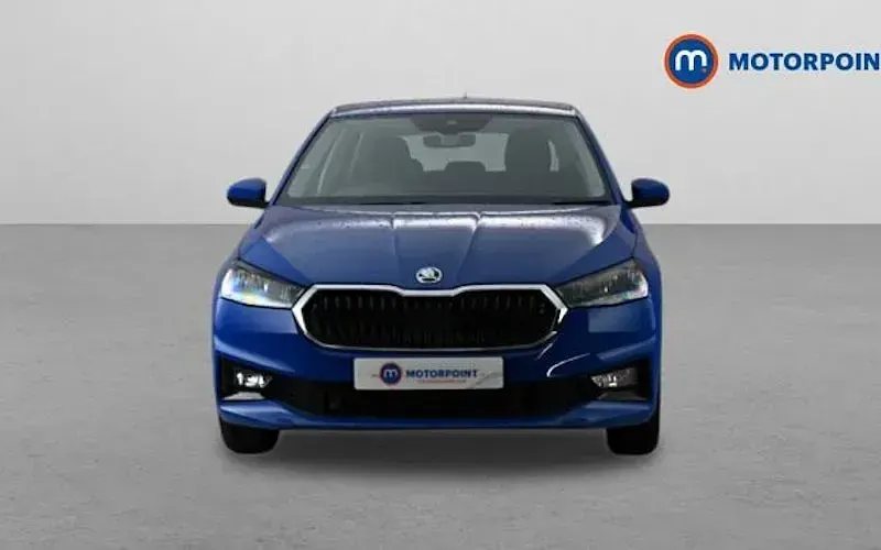 Used Skoda Fabia SE 80 HP (58 kW) 2025 Blue Hatchback