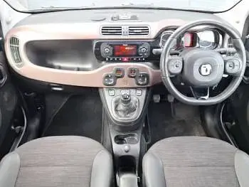 Begagnad Fiat Panda 2020 Brun Halvkombi