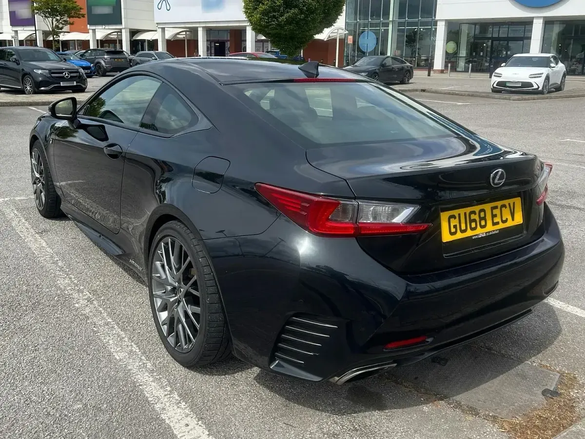 Used Lexus RC300h Sport Line 2018 Black Coupe