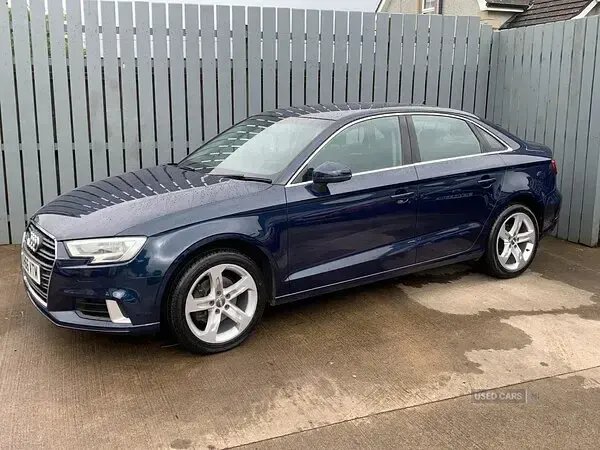 Used Audi A3 Sport 110 HP (80 kW) 2016 Blue Sedan