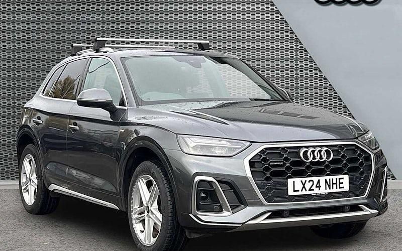 Grey Used 2024 Audi Q5 S-Line SUV | £34,679 (Fair price) - Image 1/4