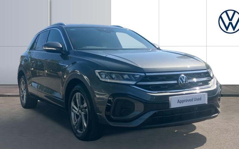 Grey Used 2024 VW T-Roc R-line SUV | £26,195 (Fair price) - Image 1/4