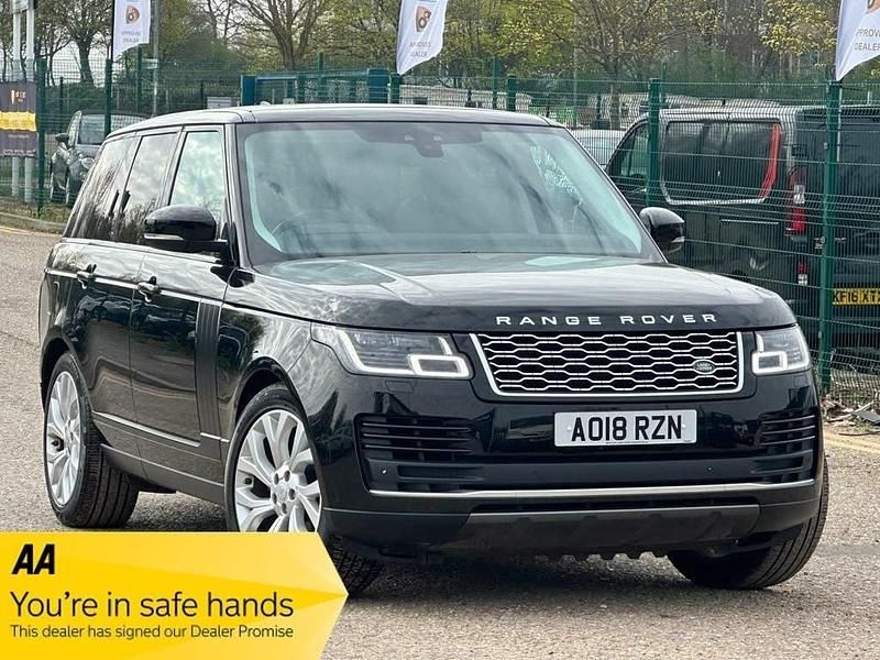 Black Used 2018 Land Rover Range Rover Vogue SUV | £31,979 (Fair price) - Image 1/4