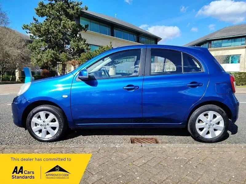 Used Nissan Micra Acenta 80 HP (58 kW) 2013 Blue Hatchback