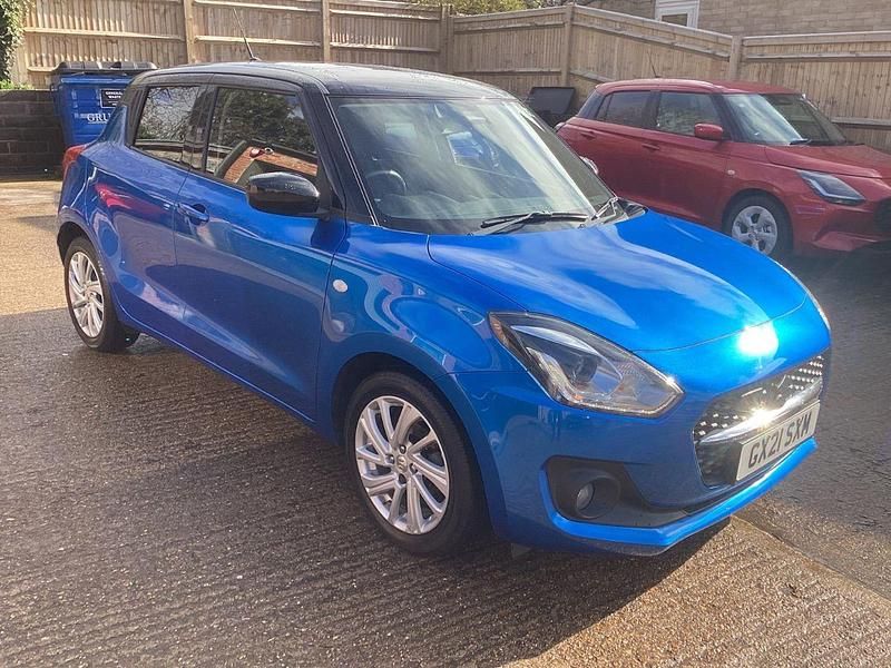 Used Suzuki Swift SZ-T 2021 Blue Hatchback