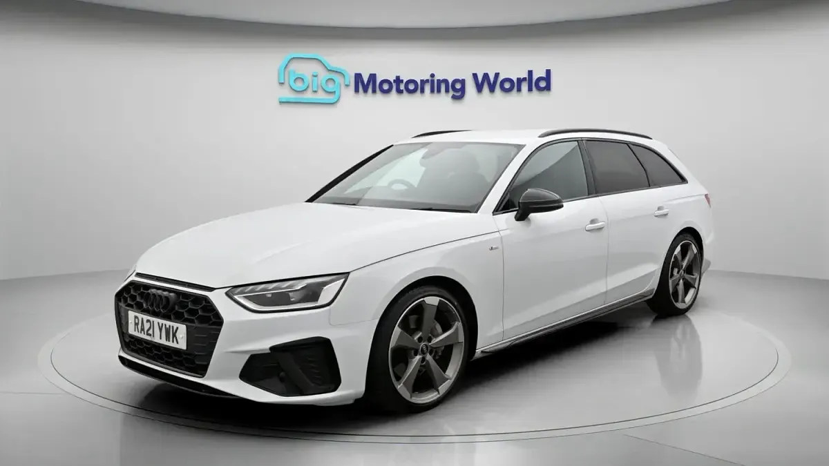 Used Audi A4 Black Edition 2021 White Estate