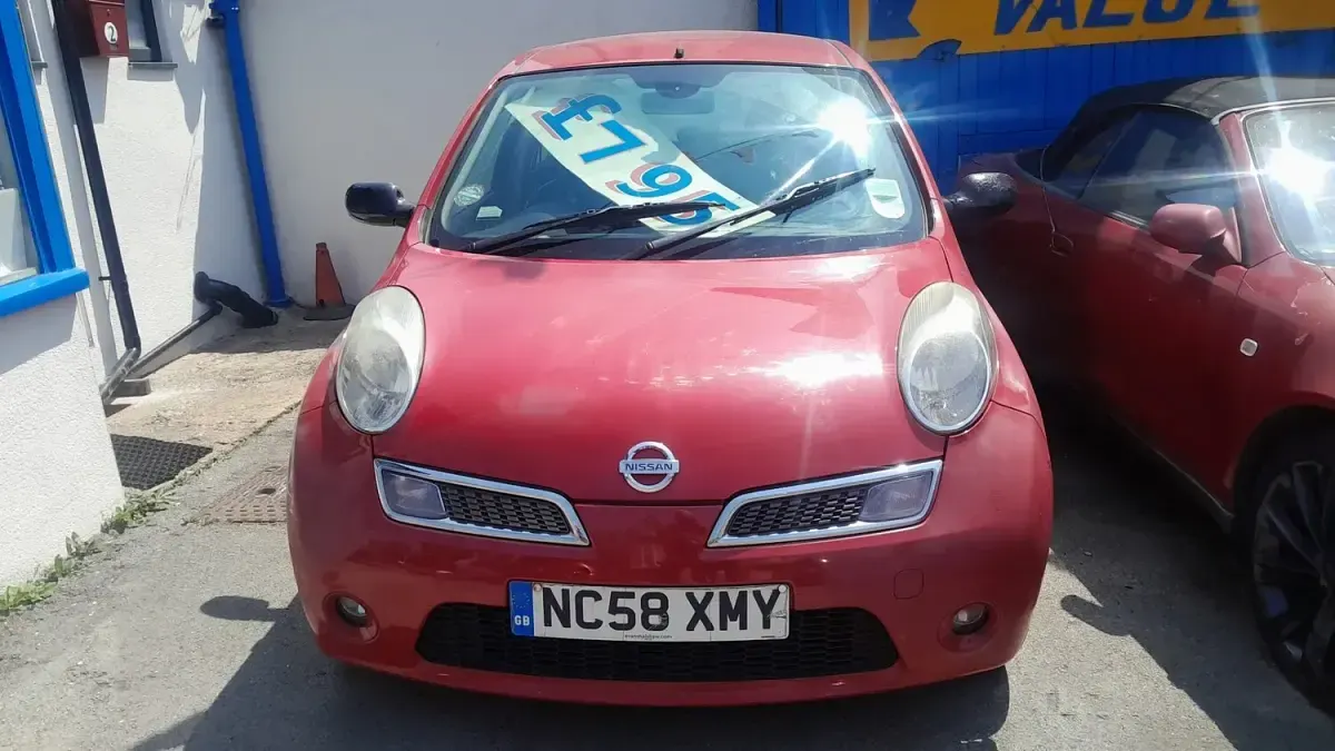 Used Nissan Micra Tekna 2009 Red Hatchback