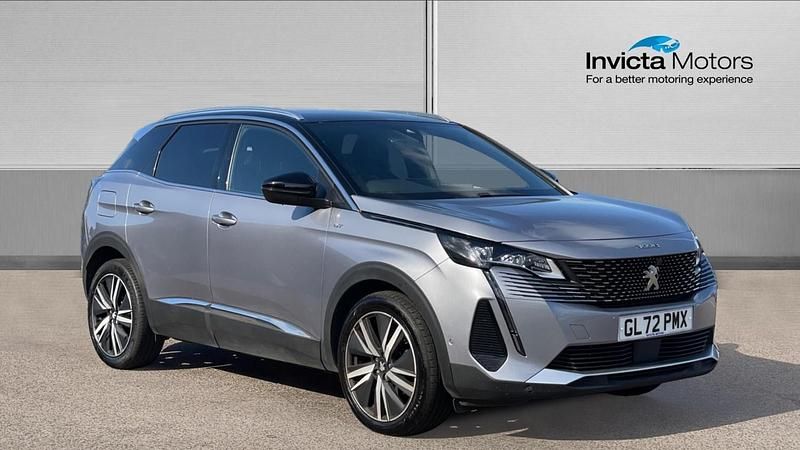 Grey Used 2022 Peugeot 3008 Premium Hatchback | £21,350 (Fair price) - Image 1/4