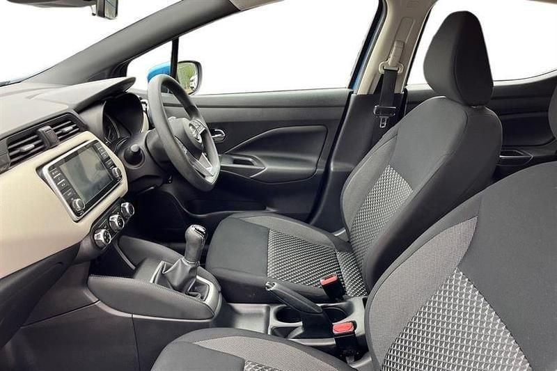 Used Nissan Micra Acenta 92 HP (67 kW) 2022 Blue Hatchback