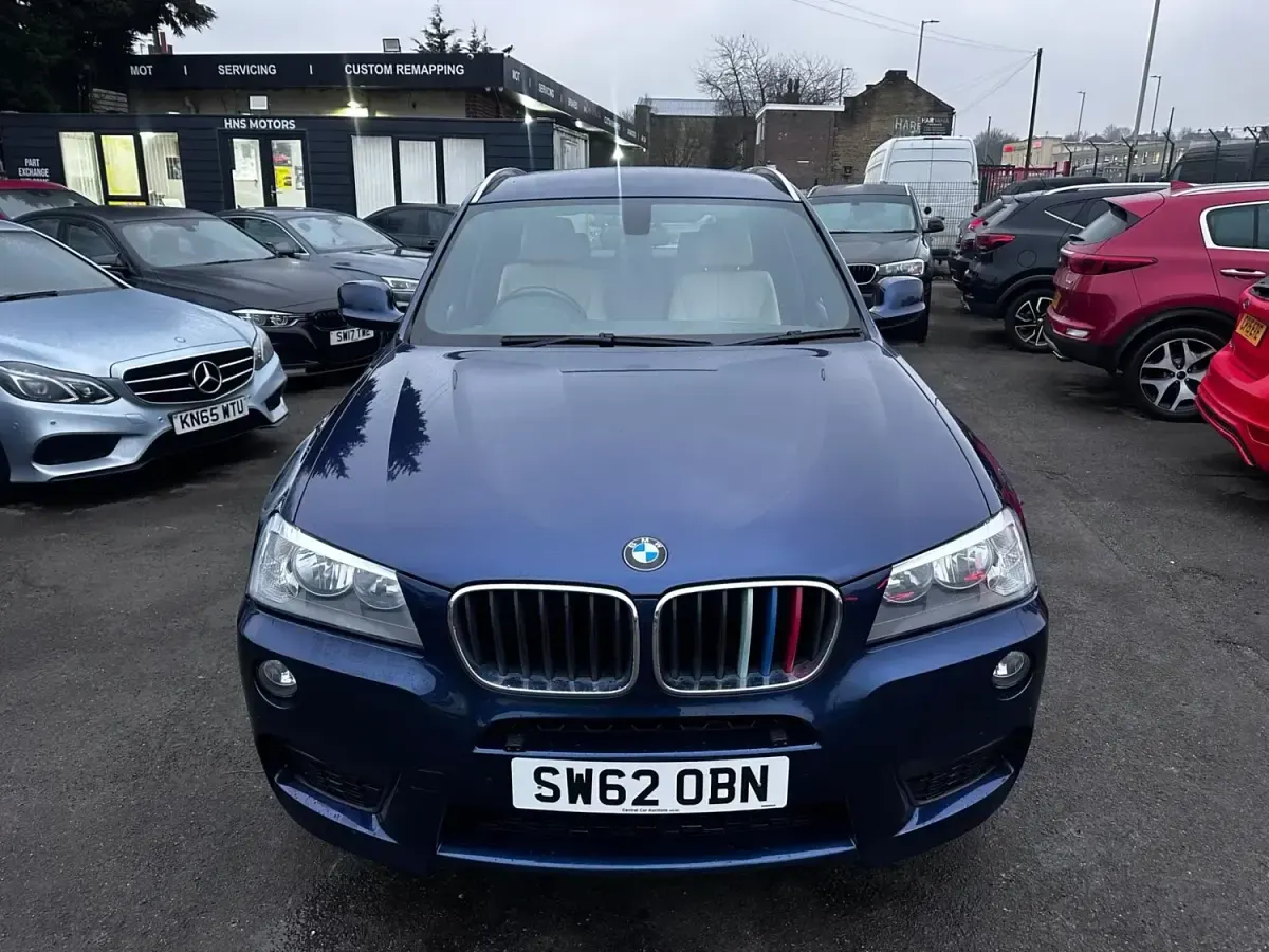 Usado BMW X3 M Sport 184 CV (135 kW) 2012 Azul SUV
