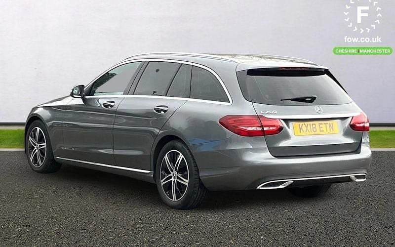 Used Mercedes C200 184 HP (135 kW) 2018 Grey Estate