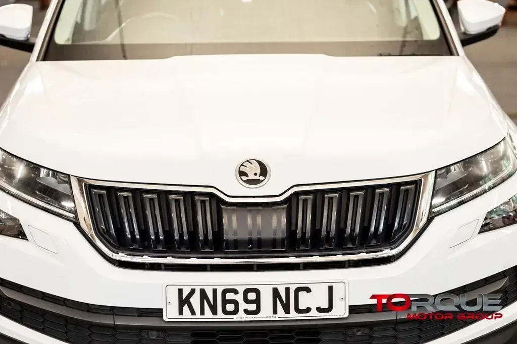 Used Skoda Kodiaq SE L 150 HP (110 kW) 2019 White SUV