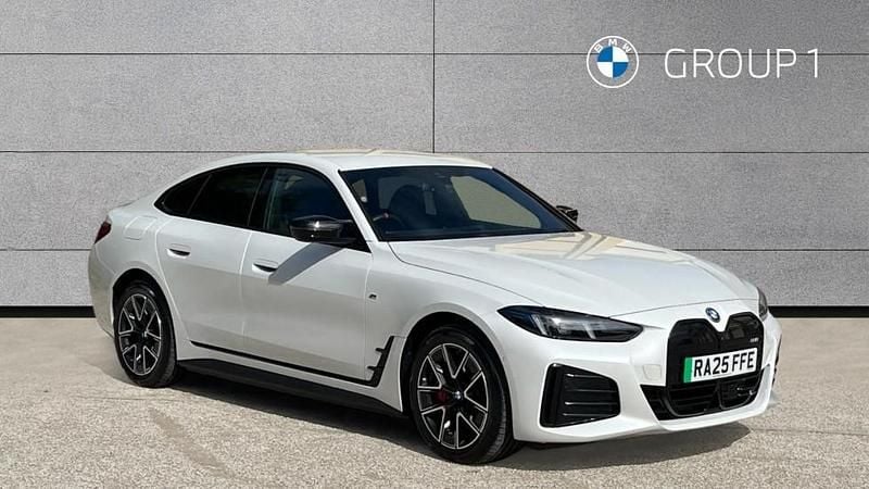 White Used 2025 BMW i4 Comfort Edition Sedan | £57,995 - Image 1/4