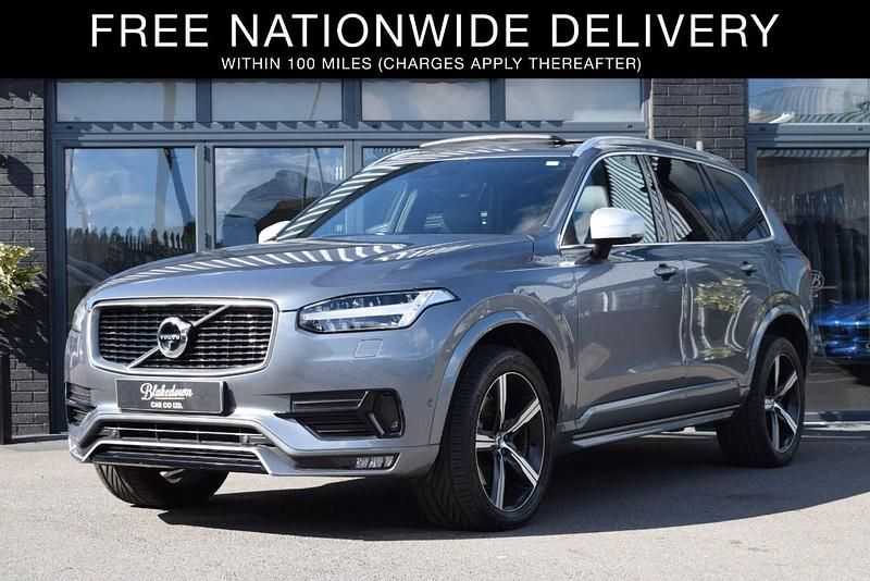 Grey Used 2017 Volvo XC90 R-Design SUV | £27,999 (Fair price) - Image 1/4