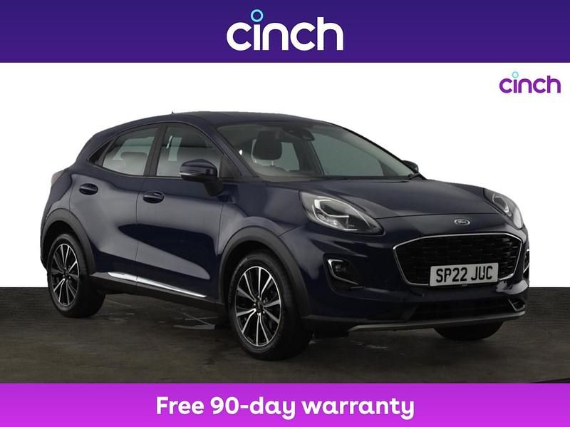 Blue Used 2022 Ford Puma Titanium SUV | £11,699 (Fair price) - Image 1/3