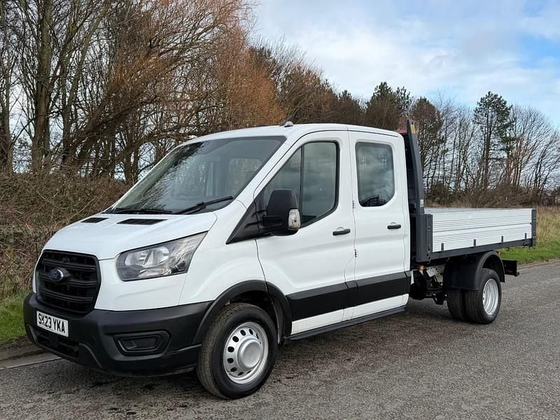 Used Ford Transit 130 HP (95 kW) 2023 White Cabriolet