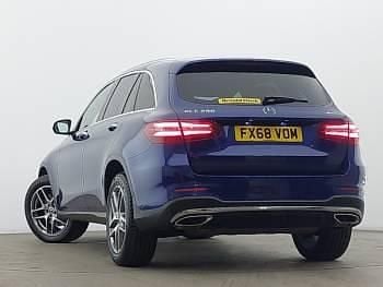Used Mercedes GLC250 AMG Line Premium 211 HP (155 kW) 2018 Blue SUV