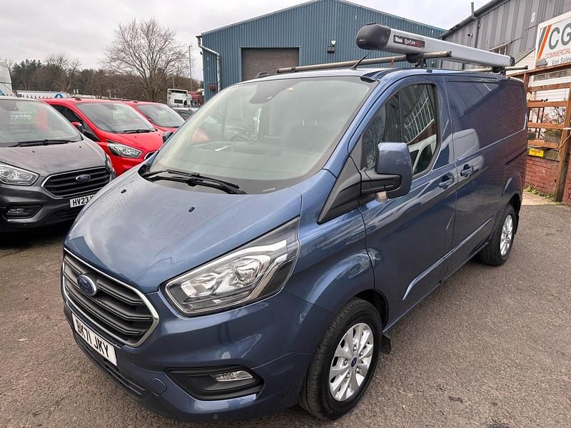 Used Ford Transit Custom Limited 130 HP (95 kW) 2021 Blue Van