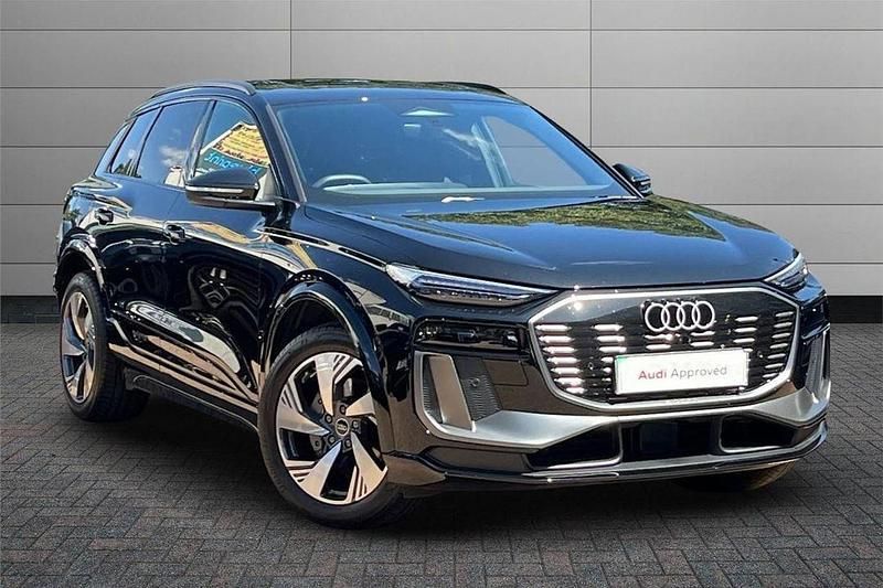 Black Used 2024 Audi Q6 e-tron S-Line SUV | £59,970 (Fair price) - Image 1/4