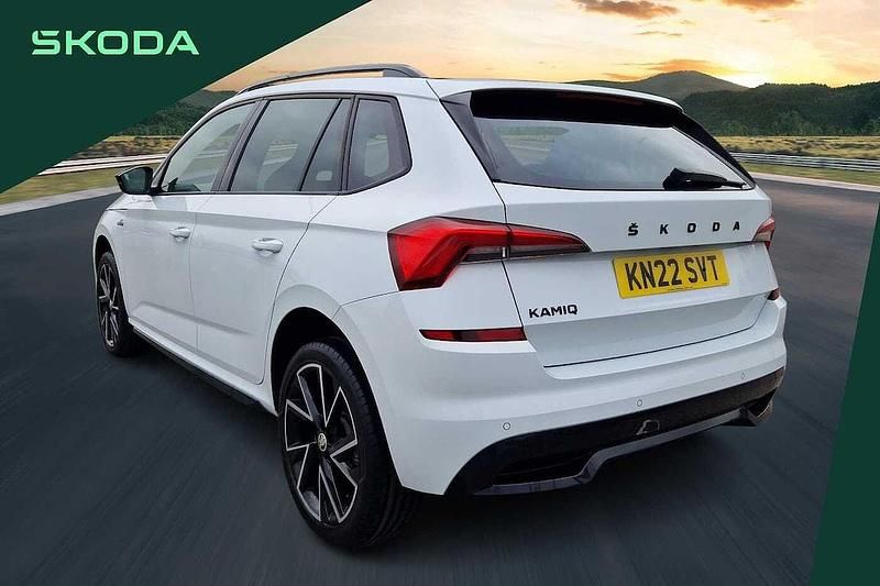 Used Skoda 110 R Monte Carlo 81 HP (59 kW) 2022 Moon white metallic Estate