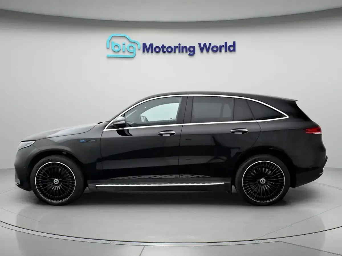 Used Mercedes EQC400 AMG line 300 kW (408 HP) 2022 Black SUV
