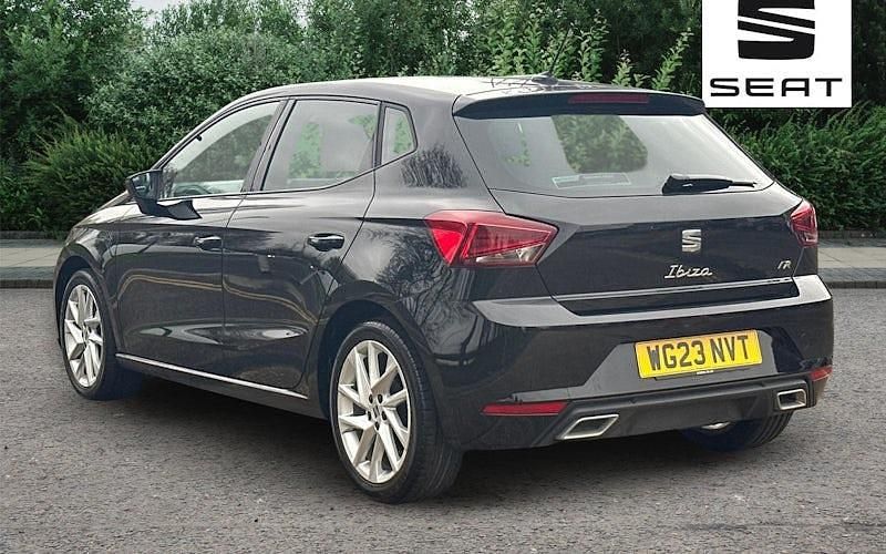 Used Seat Ibiza FR 80 HP (58 kW) 2023 Midnight black Hatchback