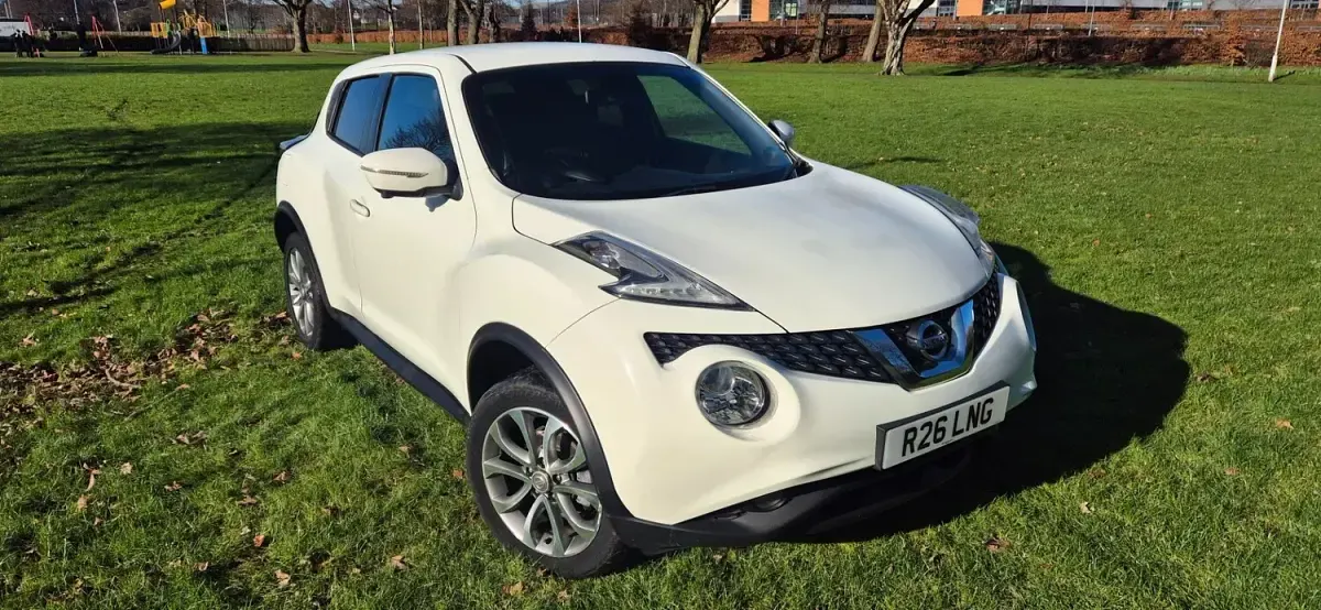 Used Nissan Juke Tekna 110 HP (80 kW) 2017 White SUV