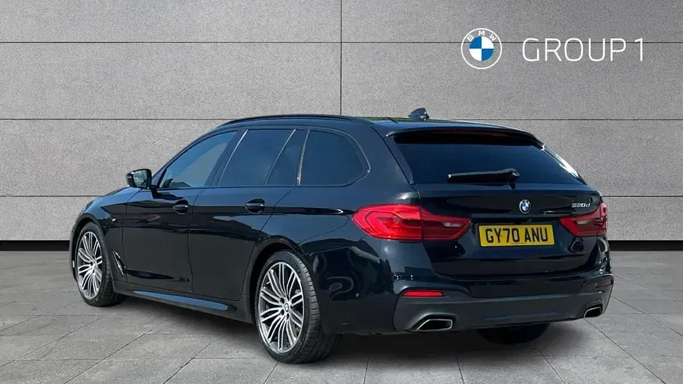 Used BMW 520 M Sport 187 HP (137 kW) 2020 Black Estate