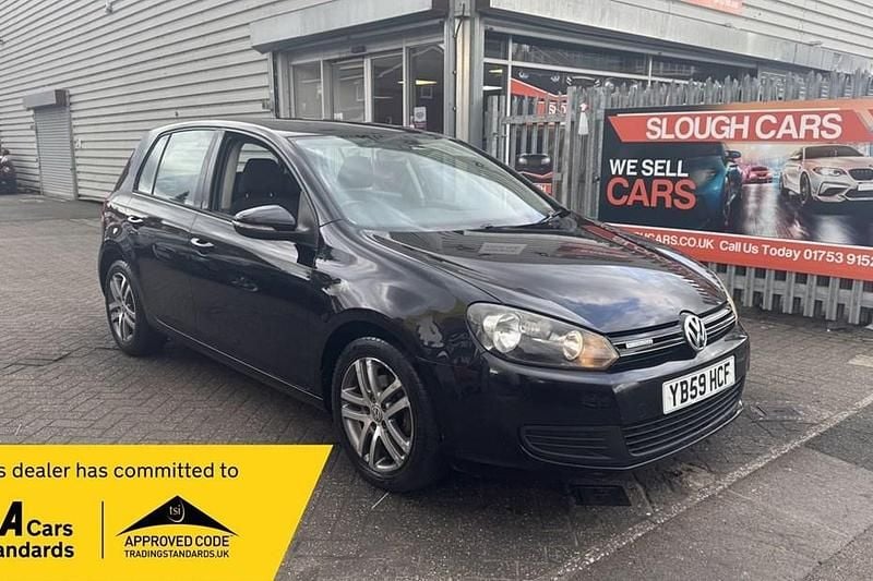 Black Used 2010 VW Golf VI SE Hatchback | £1,595 (Fair price) - Image 1/1