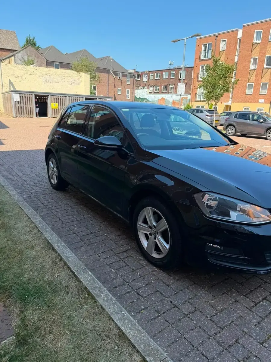 Used VW Golf VII Match 2015 Black Hatchback