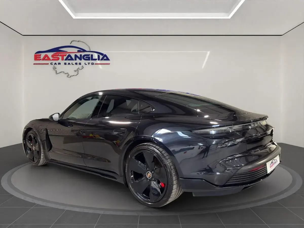 Used Porsche Taycan Performance Package 419 kW (571 HP) 2021 Black Sedan