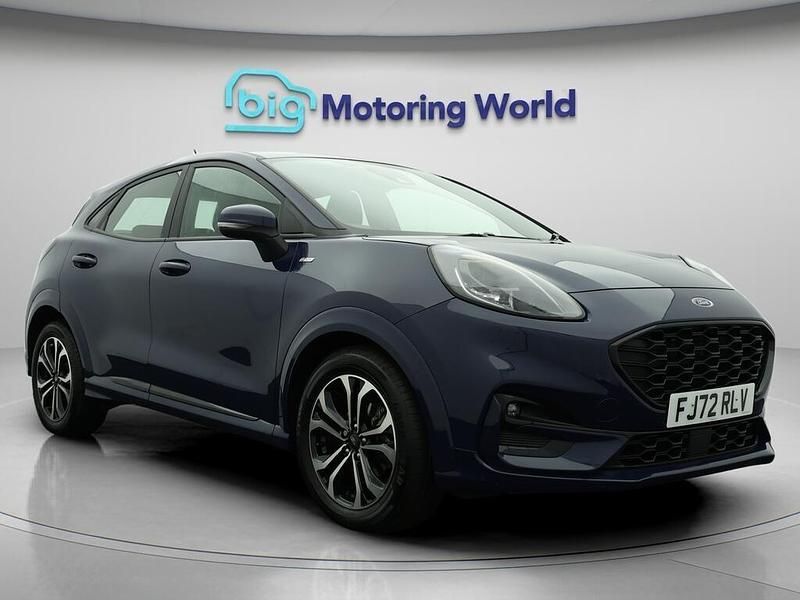 Blue Used 2022 Ford Puma ST-Line SUV | £14,700 (Good price) - Image 1/4