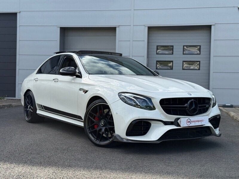 White Used 2017 Mercedes E63S AMG Premium Sedan | £43,495 - Image 1/4