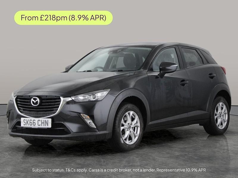 Black Used 2016 Mazda CX-3 SUV | £9,310 (Fair price) - Image 1/2