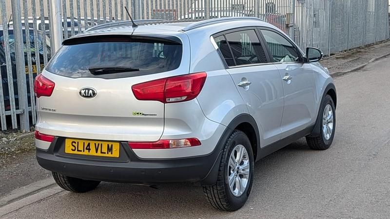 Used Kia Sportage 133 HP (97 kW) 2014 Silver SUV