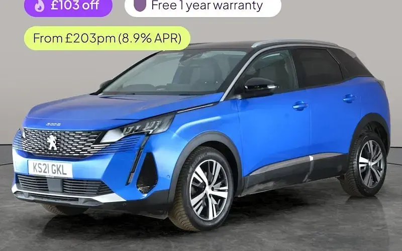 Used Peugeot 3008 Allure Premium 131 HP (96 kW) 2021 SUV