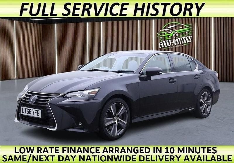 Black Used 2016 Lexus GS300h Luxury Line Sedan | £12,290 (A bit pricey) - Image 1/4