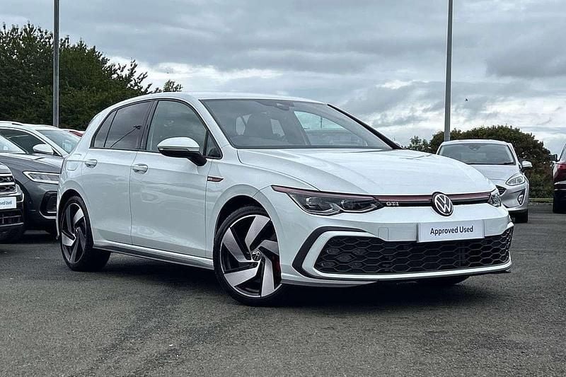 White Used 2023 VW Golf VIII GTI Hatchback | £30,295 (Fair price) - Image 1/4