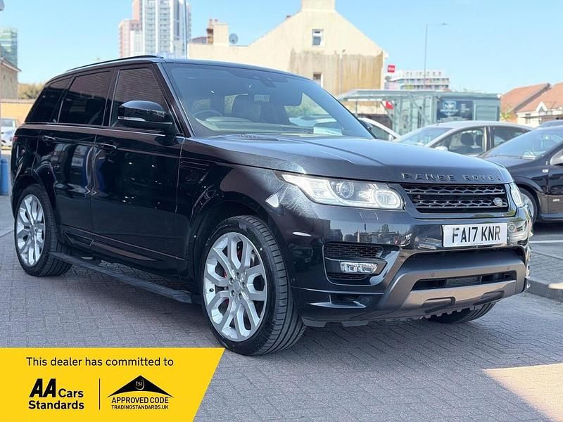 Second-hand Land Rover Range Rover Sport Autobiography Dynamic 306 CP (225 kW) 2017 Negru SUV