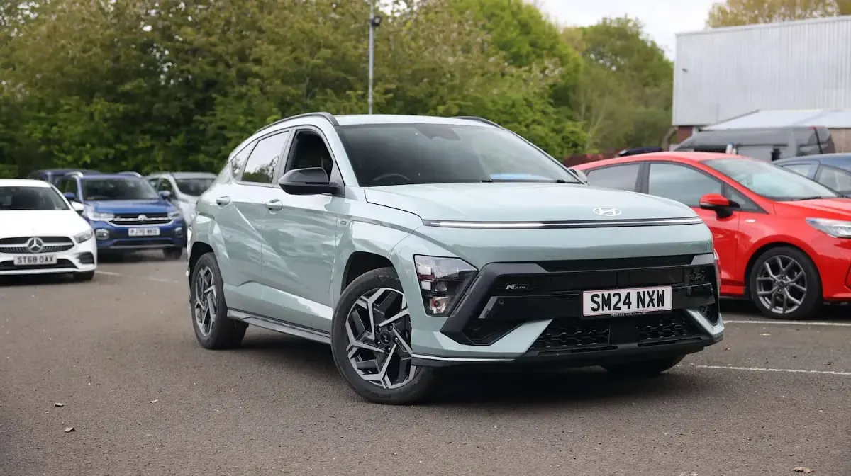 Used Hyundai Kona N Line 2024 Green SUV