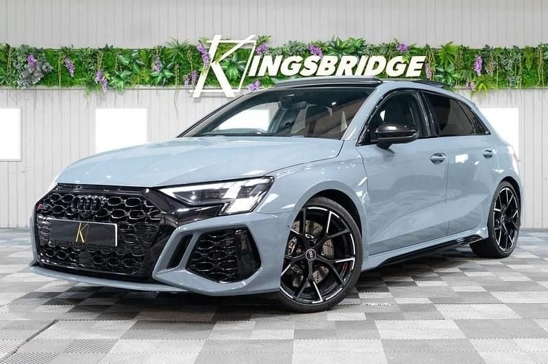 Grey Used 2022 Audi RS3 Comfort Hatchback | £49,300 (Good price) - Image 1/4