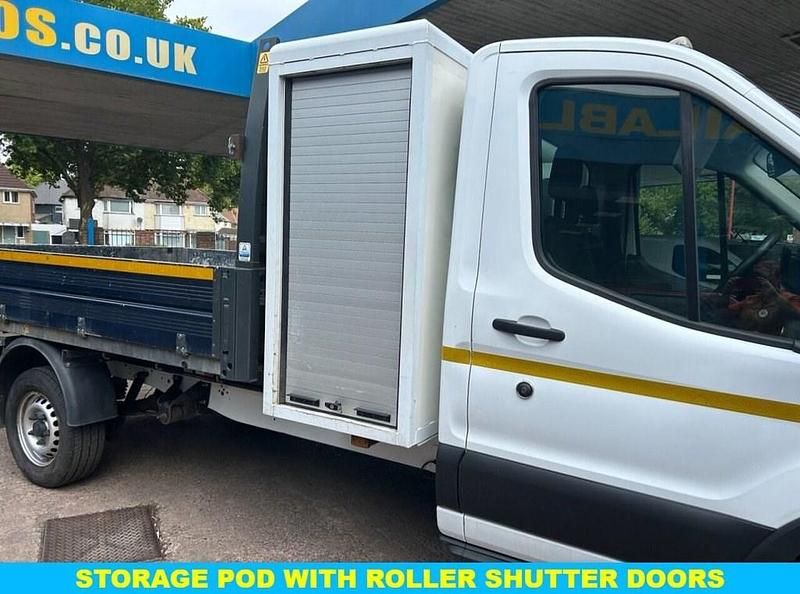 Used Ford Transit S 130 HP (95 kW) 2021 White Cabriolet