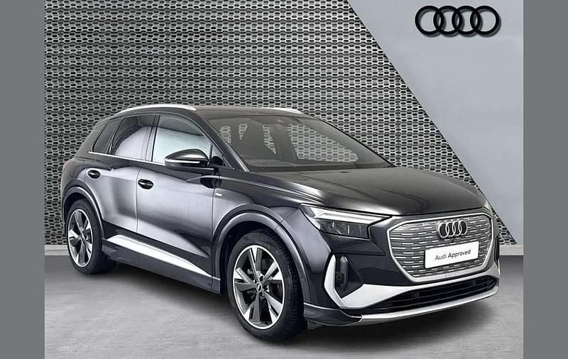 Used Audi Q4 e-tron S-Line 219 kW (299 HP) 2023 Black SUV