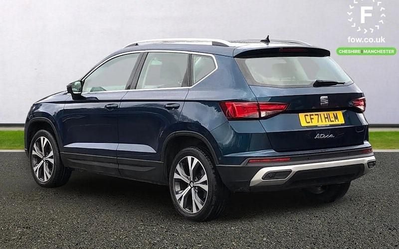 Used Seat Ateca SE Technology 116 HP (85 kW) 2022 Blue SUV