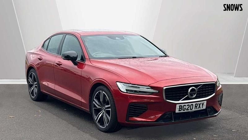 Used Volvo S60 R-Design 390 HP (286 kW) 2020 725 fusion red Sedan