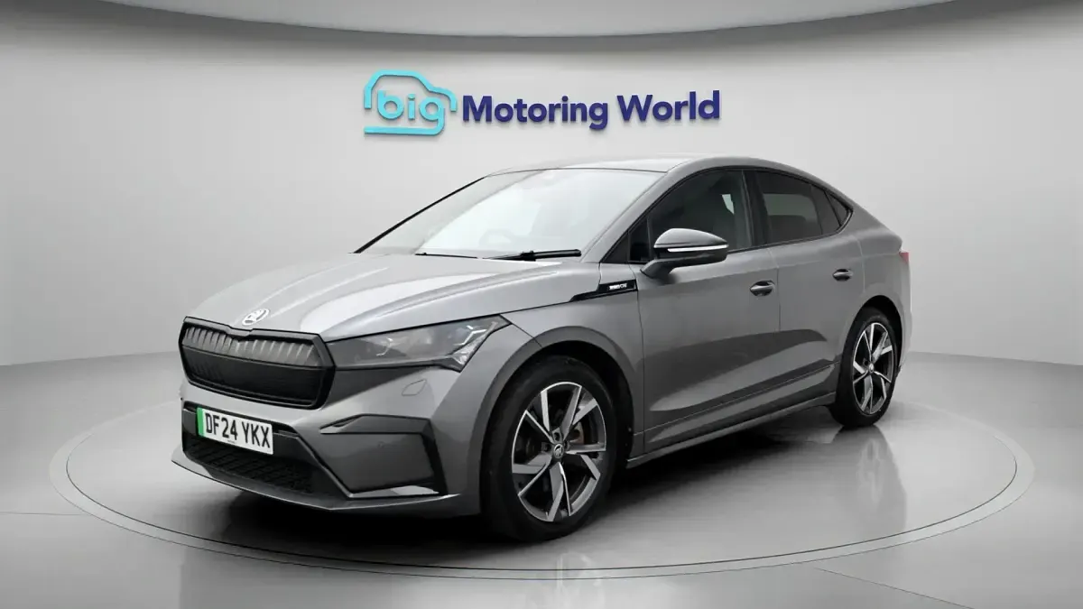 Used Skoda Enyaq iV SportlinePlus 210 kW (286 HP) 2024 Grey SUV