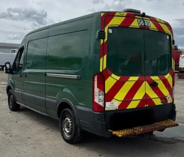 Used Ford Transit 130 HP (95 kW) 2017 Green Van